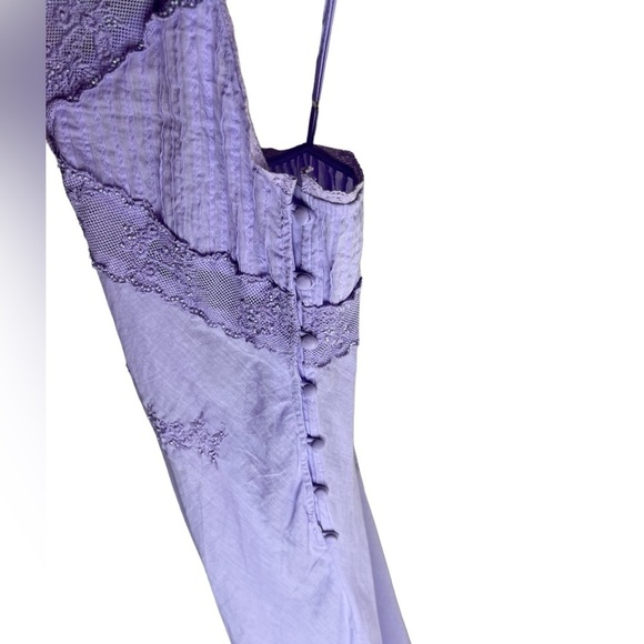 NWOT Free People Intimately Going Steady Lilac Beaded Slip Dress - Picture 7 of 14